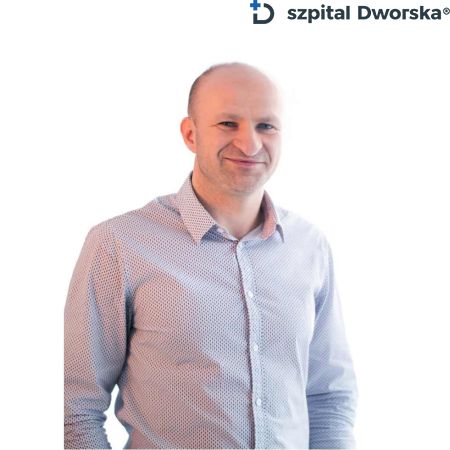 	lek. Grzegorz Jarosławski - spec. ortopedii i traumatologii narządu ruchu, lekarz sportowy