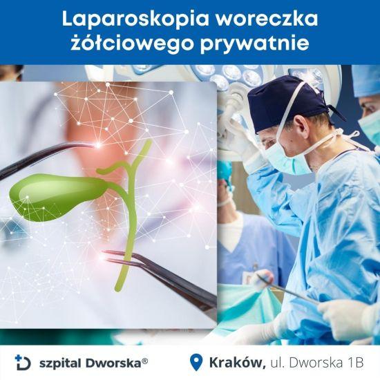 laparoskopia pęcherzyka żółciowego Kraków