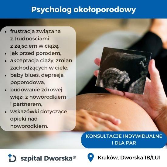 psycholog okołoporodowy Kraków w czym pomaga